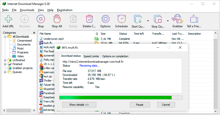 ⚡ Download Acceleration